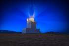 Iceland, Vik. Dyrholaey Lighthouse Art Print